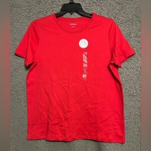 Kim Rogers Vibrant Red Short Sleeve Tee